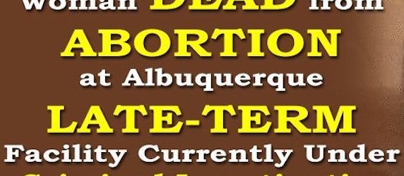 WomanDeadFromAbortionInABQ