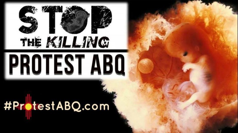 PROTEST ABQ LOGO