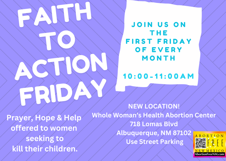 Faith To Action Friday